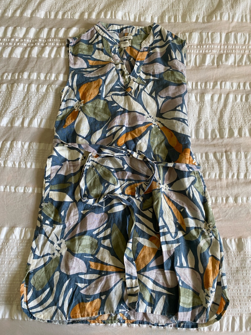 Nicole Miller Shift Linen Dress Size XS